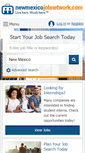 Mobile Screenshot of newmexicojobnetwork.com